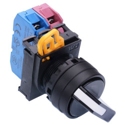 YW1S-3E11N4 22mm 3 Position Maintained Selector Switch 1NO-1NC IP65 IDEC