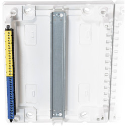 F-Tronic 7220208 VISION12&#x2B;2ST Surface-Mount Distribution Board 14 Partitions