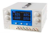 QRPB305E Zasilacz laboratoryjny, regulowany, czterokanałowy: 2x0...30V; 2x0...5A; 6.5Vx3A, 15V/1A