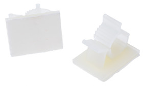 Zacisk kablowy 10.3mm 25.4 x 19.1 x 22.2mm materiał: Nylon 66 Naturalny zacisk kablowy