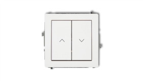 Deco Mechanizm Łącznika Żaluzjowego Z Podtrzymaniem, Biały Mat 25Dwp-88