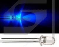 Dioda LED 5mm niebieska UUB5037CKSE 7000mcd clir RoHS