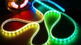 Taśma led z WS2811 20 pixeli 60 diod na metr