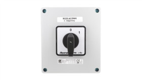 Łącznik Krzywkowy 80A Rozłącznik 0-1 3 - Biegunowy W Obudowie Ob17...