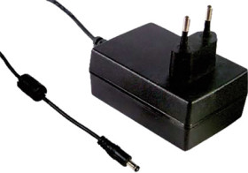 Adapter AC/DC Uwy 18V dc Iwy 1.38A Złącze 2,1 x 5,5 x 11 mm, biegun dodatni w środku 25W typ wtyczki: Typ C