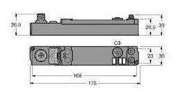 Rozdzielacz czujnik / element wykonawczy, aktywny Turck SCOB-10S-0003 6824155 1 szt.