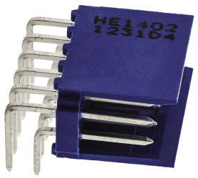 Wtyk PCB 12-pinowe raster: 2.54mm 2-rzędowe TE Connectivity Przewlekany