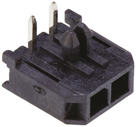 Wtyk PCB 2-pinowe raster: 3.0mm -rzędowe Molex Przewlekany Męski 5.0A 250.0 V.