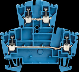 1021580000 Through terminal Klippon® Connect, W-Series blue