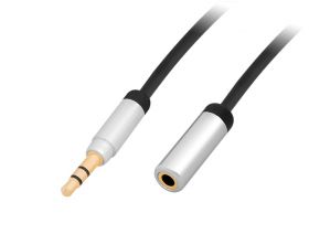 Przedłużacz Jack 3.5mm stereo - 2.5m