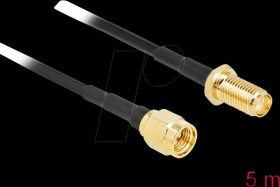 90441 SMA connector to SMA socket LMR/CFD100 5 m