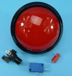 PRZYCISK BIG PUSH RED 3A/250V 98mm