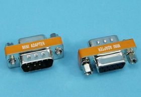 ADAPTOR DB-9F/DB-9M NULL MODEM