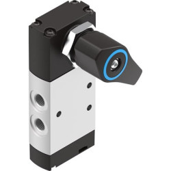 Zawór regulacyjny pneumatyczny 5/3 exhausted Ręczne G 1/8 2.5mm