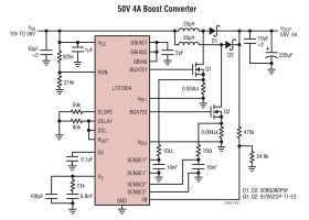 2-Phase Step-Up DC/DC Controller