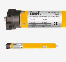 Silnik rurowy 20Nm 230V z wbudowanym sterownikiem radiowym