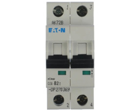 Wyłącznik nadprądowy 2P B 2A 6kA AC CLS6-B2/2-DP 270369