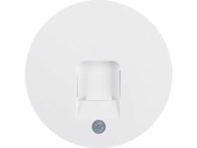 BERKER R.1/R.3 Płytka czołowa z zasłonami chroniącymi przed kurzem z polem opisowym biały 11702089 HAGER