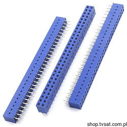 76342-330 2 x 30 Pin Socket R 2.54 THT DUPONT