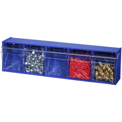 Allit 464500 VarioPlus ProFlip Box Organiser Lock Bar 610x3x52mm Silver