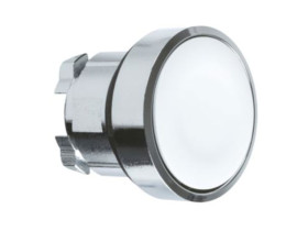 Harmony XB4 Główka przycisku płaskiego metalowego biała bez oznaczenia ZB4BA1 SCHNEIDER ELECTRIC