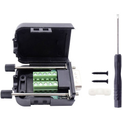 TruComponents 150656 D-SUB plug Pins: 9 Screws