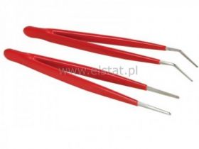 Pęseta ( zestaw 2szt ) 1 prosta + 1 zagięta