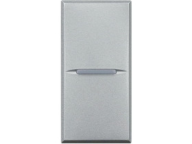 AXOLUTE Wyłącznik zwierny przycisk 2P/NO 1 modułowy axial aluminium HC4044 LEGRAND