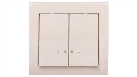 Kier Łącznik Świecznikowy Z Podświetleniem Beżowy Łp-2Ws/01