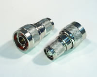 Przejściówka (beczka) N/m - RP-TNC/m