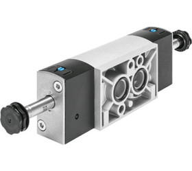 Pneumatyczne zawory elektromagnetyczne Festo 5/3 Exhausted G 1/4 5/3 portowy 1/4in