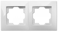 RT-RAMKA2C Ramka maskująca do gniazdek fi60mm, podwójna - model CARLA