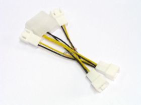 KOMPUTEROWY ROZDZIELACZ ZASILANIA NA 4 WENTYLATORY