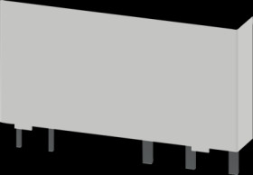 Relay, 1 Form C (NO/NC), 24 V (DC), monostable, 3TX7014-7BM02