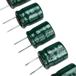 10ME1000CA Electrolytic 1000uF 10V Radial RADIAL SUNCON