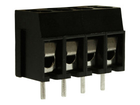 Klucz polaryzacyjny 4 -pinowe raster 5mm Przewlekany Męski RS PRO