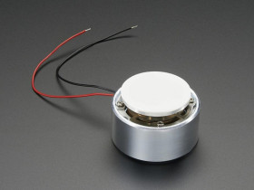 Adafruit Large Surface Transducer with Wires - 4 Ohm 5 Watt