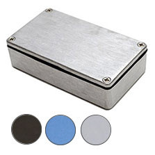 Obudowa szerokość zew. 64 mm długość zew. 115 mm wys. zew. 30 mm Deltron IP66 Niebieski