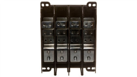 Blok Rozdzielczy 4-Biegunowy 250A 150Mm2 / 1X70mm2 Lub 1X50mm2, Lub 1X35mm2,...