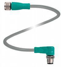 Pepperl+Fuchs 114631 Złącze czujnika/aktuatora V1-G-2M-PUR-V1-W, piny: 4, 2.00 m, 1 szt.