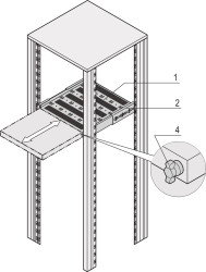 Półka, seria: Novastar, typ: Półka teleskopowa, 553 x 1000mm
