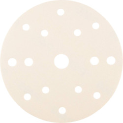 Rhodius 305984 RHODIUS SKP15 BIAŁY V, 50 szt. Krążek rzepowy 150 mm, kształt CK 861, ziarno 400, ALPHAline, do metali ni