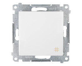 Simon 54 Łącznik krzyżowy, szybkozłącza, biały DW7.01/11