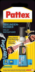 PSG2C Pattex ULTRA GEL super glue PSG2C, 3 g