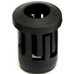 Oprawka diody LED 5mm DŁUGA wciskana czarna