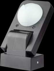 15011 Motion detector, infrared, IP65, black