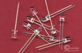 5mm ŻÓŁTA PRZEŹROCZYSTA 3500mcd DIODA LED (10 SZT.) LED05YCS (LED05YCS-3500)