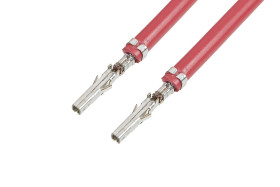 Przewód z zaciskanymi końcówkami, seria: Mini-Fit Jr., 18AWG, dł.: 450mm, 9 A, UL1015