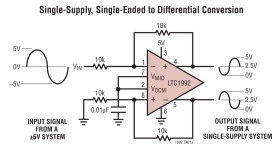 Low Power, Fully Differential Input/Output Amplifier/Driver Family