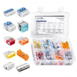 IDEALNA Zestaw szybkozłączek instalacyjnych SCL (2x 3x 5x ), SCP (2x 3x 4x 5x 6x 8x), SCS (2x) COMBO4 SIMET 240szt.